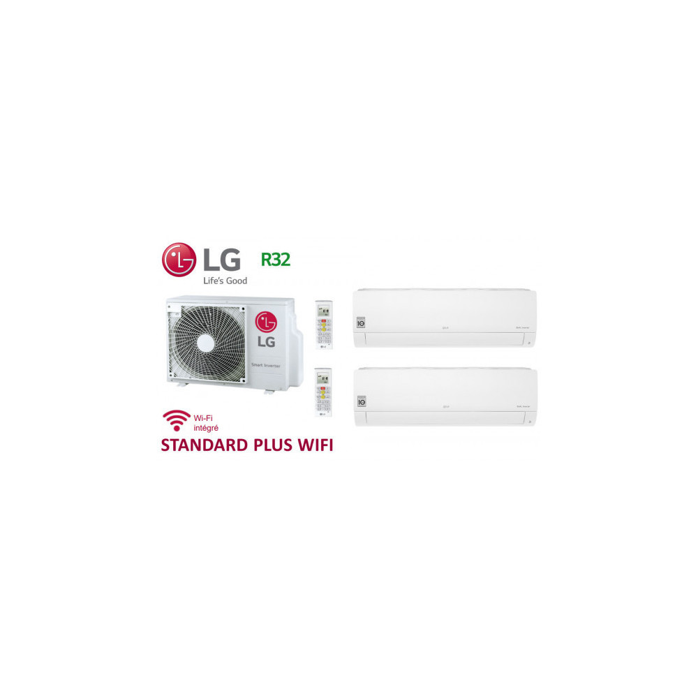 LG Bi-Split STANDARD PLUS WIFI MU2R15.U13 + 2 X PM07SK.NSA