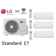 LG Tri-Split mural STANDARD MU4R27.U42 + 2 X S09ET.NSJS + 1 X S12ET.NSJS