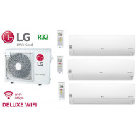 LG Tri-Split DELUXE WIFI MU5R30.U42 + 2 X DM07RK.NSJ + 1 X DC18RK.NSK