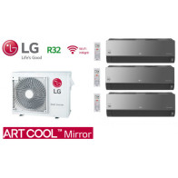 LG Tri-Split ARTCOOL MIRROR MU3R21.U23 + 2 X AM07BK.NSJ + 1 X AC12BK.NSJ