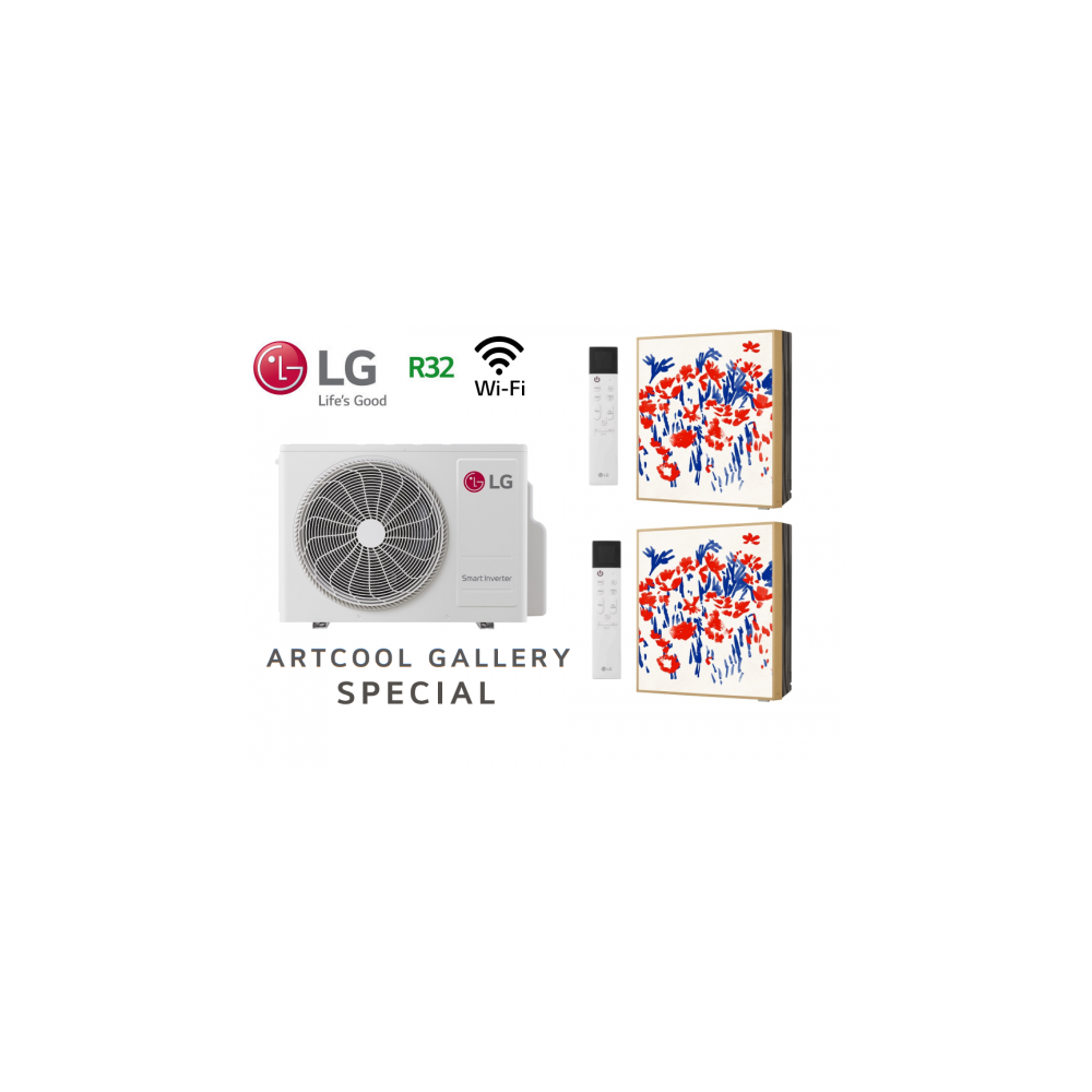 LG Bi-Split ARTCOOL Gallery Special MU3R21.U23 + 1 X A09GA1.NSE+ 1 X A12GA1.NSE