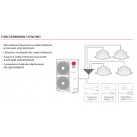 Climatisation LG Twin Synchro UUD1.U30 – 2 unités CT24F.NB0 | Naturfreeze