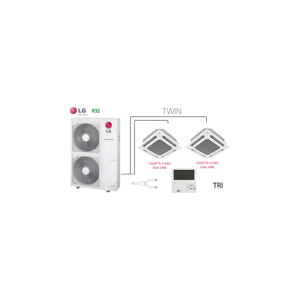 LG Twin Synchro UUD3.U30 + 2 x UT30F.NB0 LG Twin Synchro UUD3.U30 + 2 x UT30F.NB0