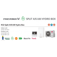 Pompe à Chaleur THERMA V Split 55°C HYDRO BOX - HU041MR.U20 + HN0613M.NK5 - R32