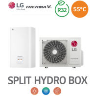 Pompe à Chaleur THERMA V Split 55°C HYDRO BOX - HU041MR.U20 + HN0613M.NK5 - R32