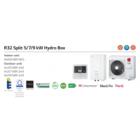 Pompe à Chaleur THERMA V Split 65°C HYDRO BOX - HU051MR.U44 + HN091MR.NK5 - R32