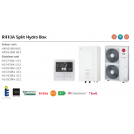 Pompe à Chaleur THERMA V Split 57°C HYDRO BOX - HU143MA.U33 + HN1636M.NK5 - Triphasé - R410A