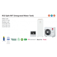 Pompe à Chaleur THERMA V SPLIT DUO ECS INTÉGRÉE 65°C - HU091MR.U44 + HN0913T.NK0 - R32