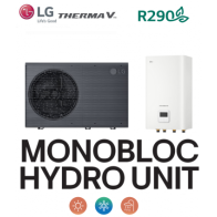 Pompe à Chaleur THERMA V MONOBLOC HYDRO UNIT 75°C - HM121HF.UB60 + HN1616HC.NK0 - R290