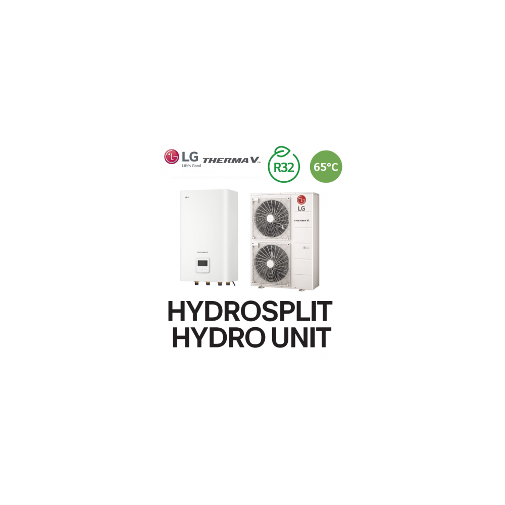 Pompe à Chaleur THERMA V Hydrosplit module hydraulique - HU141MRB.U30 + HN1600MC.NK1 - R32