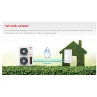 Pompe à Chaleur LG Therma V Hydrosplit - HU123MRB.U30 + HN1600MC.NK1 - R32
