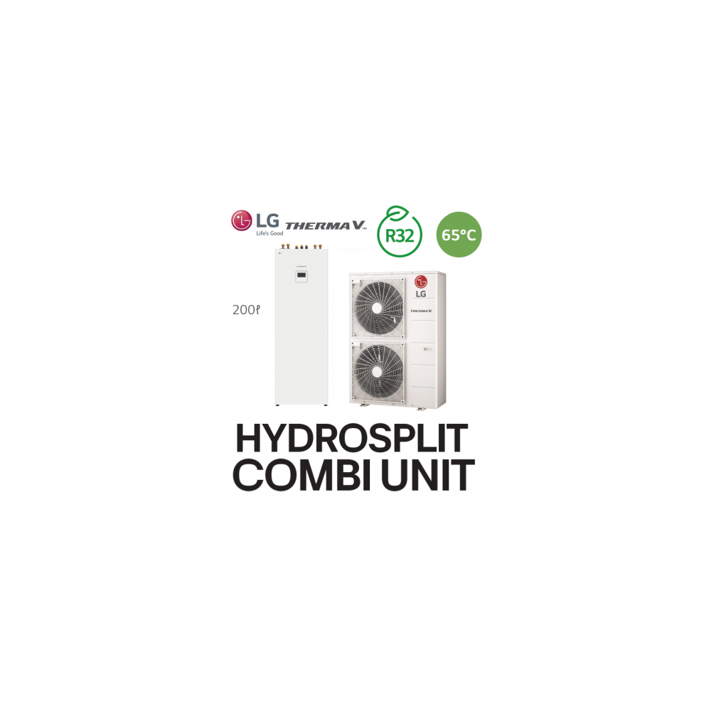 Pompe à Chaleur THERMA V Hydrosplit IWT - HU161MRB.U30 + HN1616Y.NB1 - R32