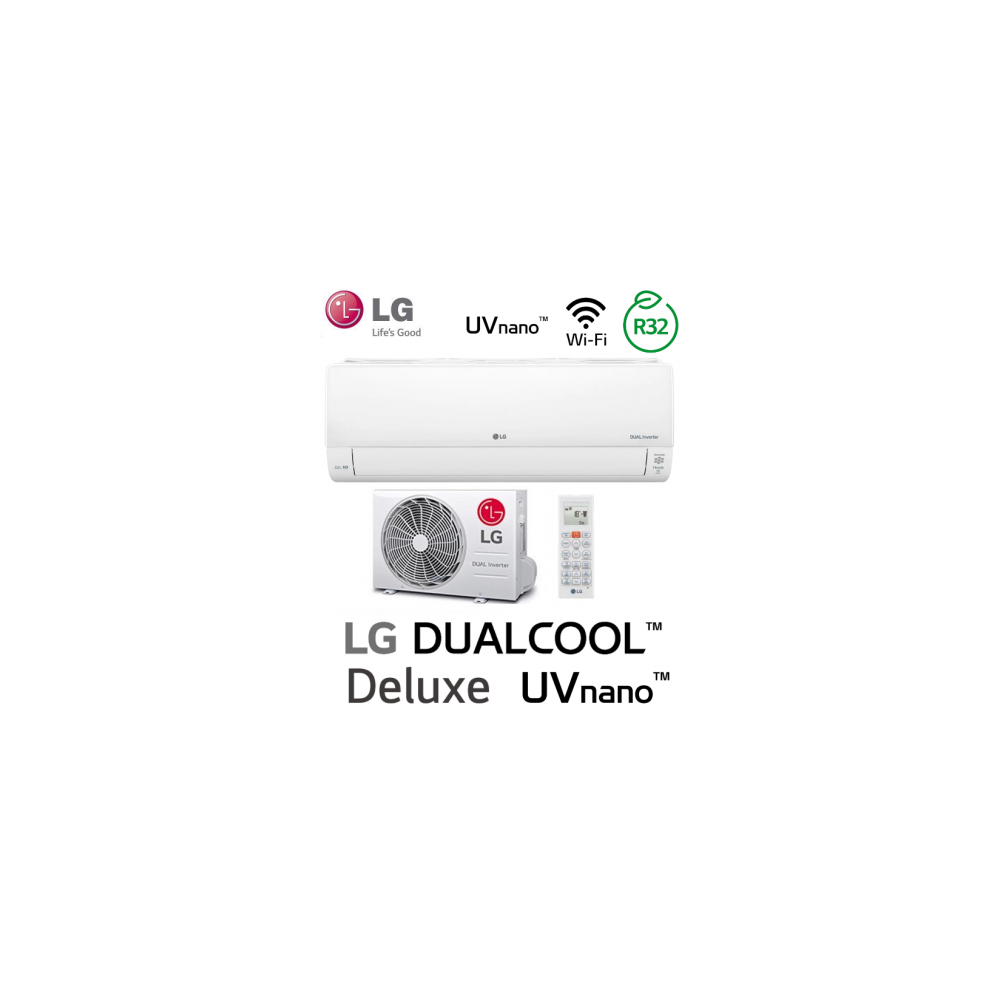 LG DUALCOOL DELUXE UVnano DC18RK