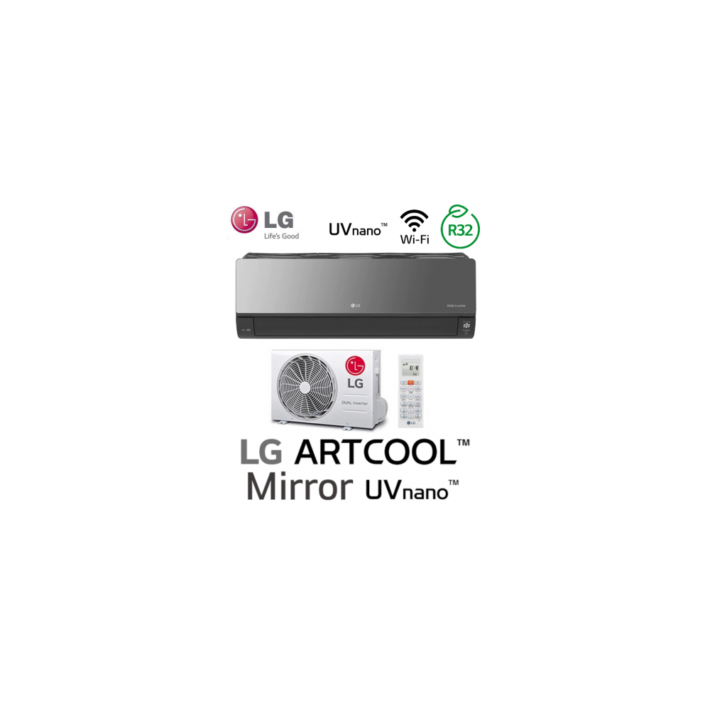 LG ARTCOOL MIRROR UVnano AC12BK