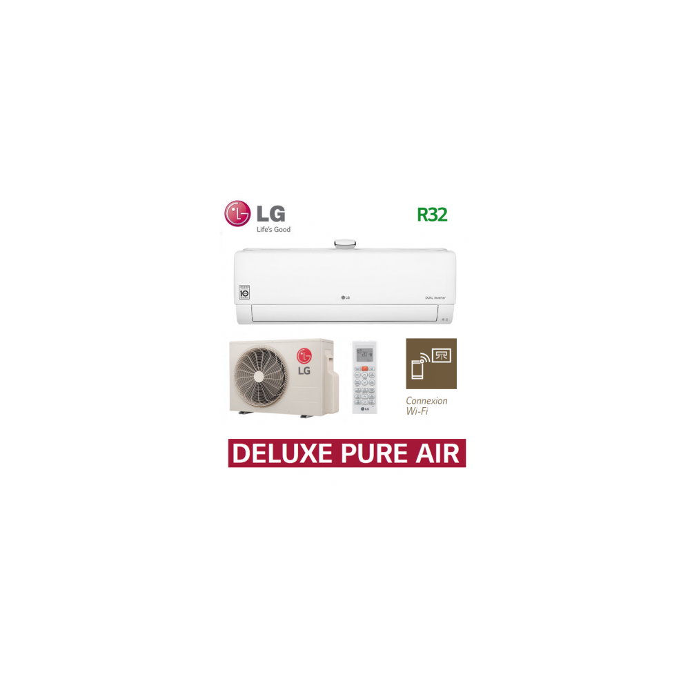 LG Deluxe Pure Air AP09RT - Climatisation et Filtration