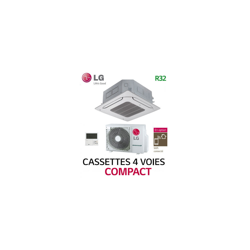 LG Cassette 4 voies COMPACT UT36F.NA0 - UUC1.U40