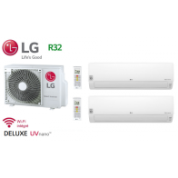 LG Bi-Split DELUXE WIFI MU2R15.U13 + 2 X DM07RK.NSJ