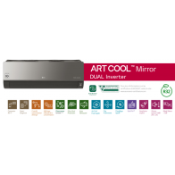 LG Bi-Split ARTCOOL MIRROR MU2R15.U13 + 2 X AM07BK.NSJ