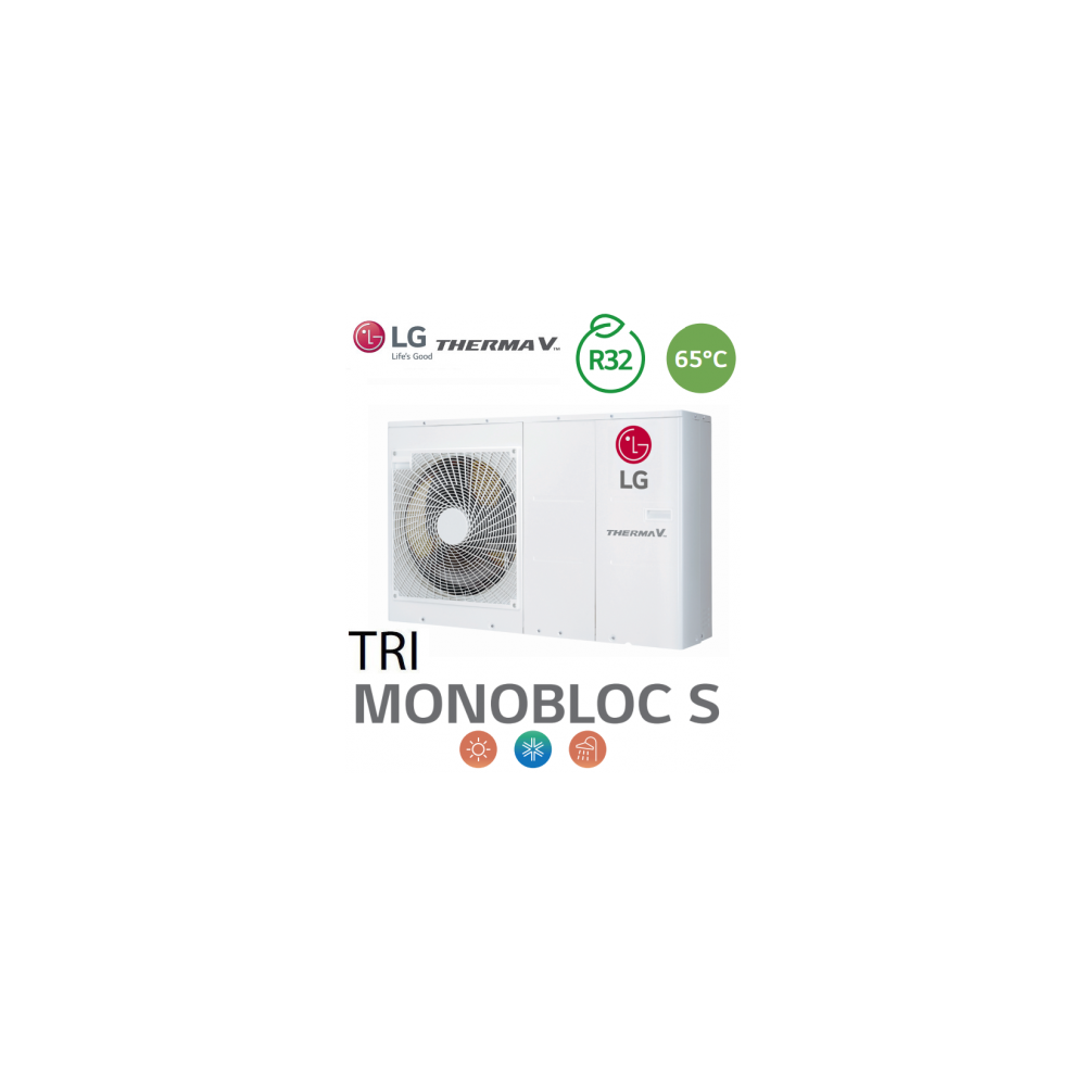 Pompe à Chaleur THERMA V Monobloc 65°C - HM093MR.U44 - R32