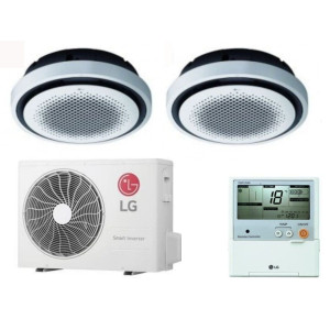 Chauffage Multisplit Cassette LG - Diffusion uniforme et discrète | Naturfreeze