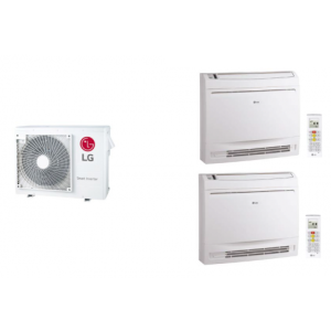 Chauffage LG Bisplit Console - 2 zones compactes et performantes | Naturfreeze