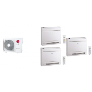 Chauffage LG Trisplit Console - 3 unités basses élégantes | Naturfreeze