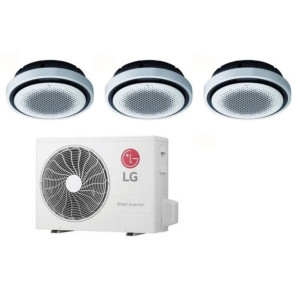 Chauffage LG Trisplit Cassette - 3 zones à diffusion uniforme | Naturfreeze