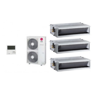 Chauffage LG Trisplit Gainable - Chauffage 3 pièces discret | Naturfreeze
