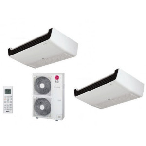 Chauffage LG Bisplit Plafonnier - Design suspendu 2 zones | Naturfreeze