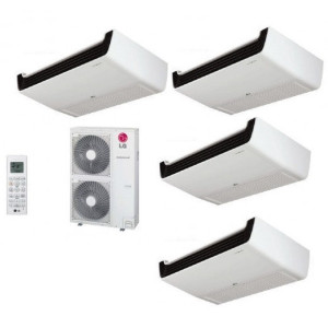 Chauffage LG Quadsplit Plafonnier - Confort plafond 4 pièces | Naturfreeze